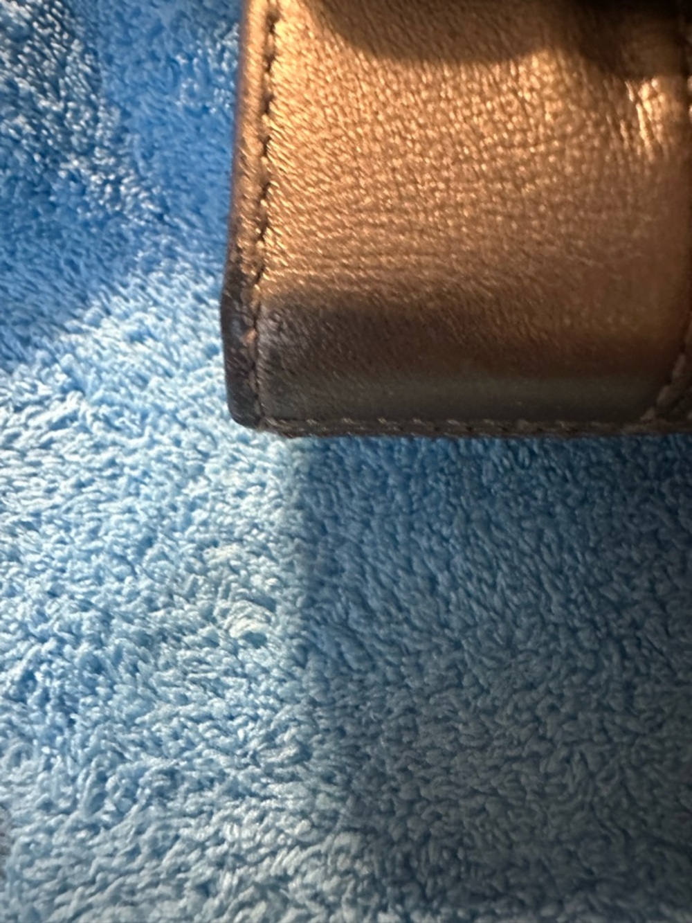 Coach Metallic Madison carriage wallet - Picture 9 of 10